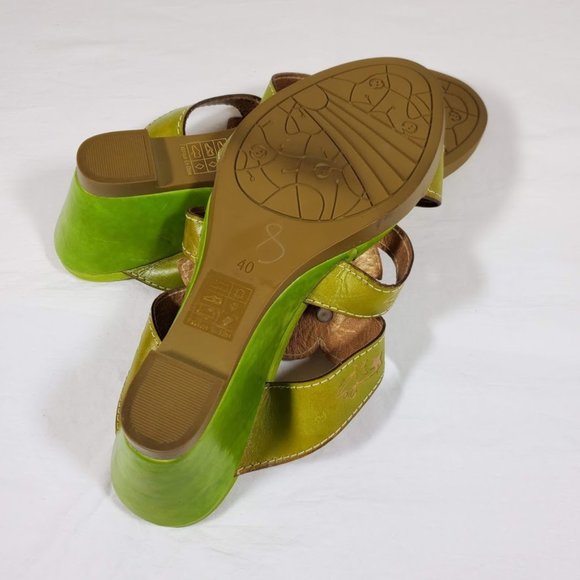 L Artiste Spring Step Dandy Floral Wedge Sandals 9 - Picture 7 of 7